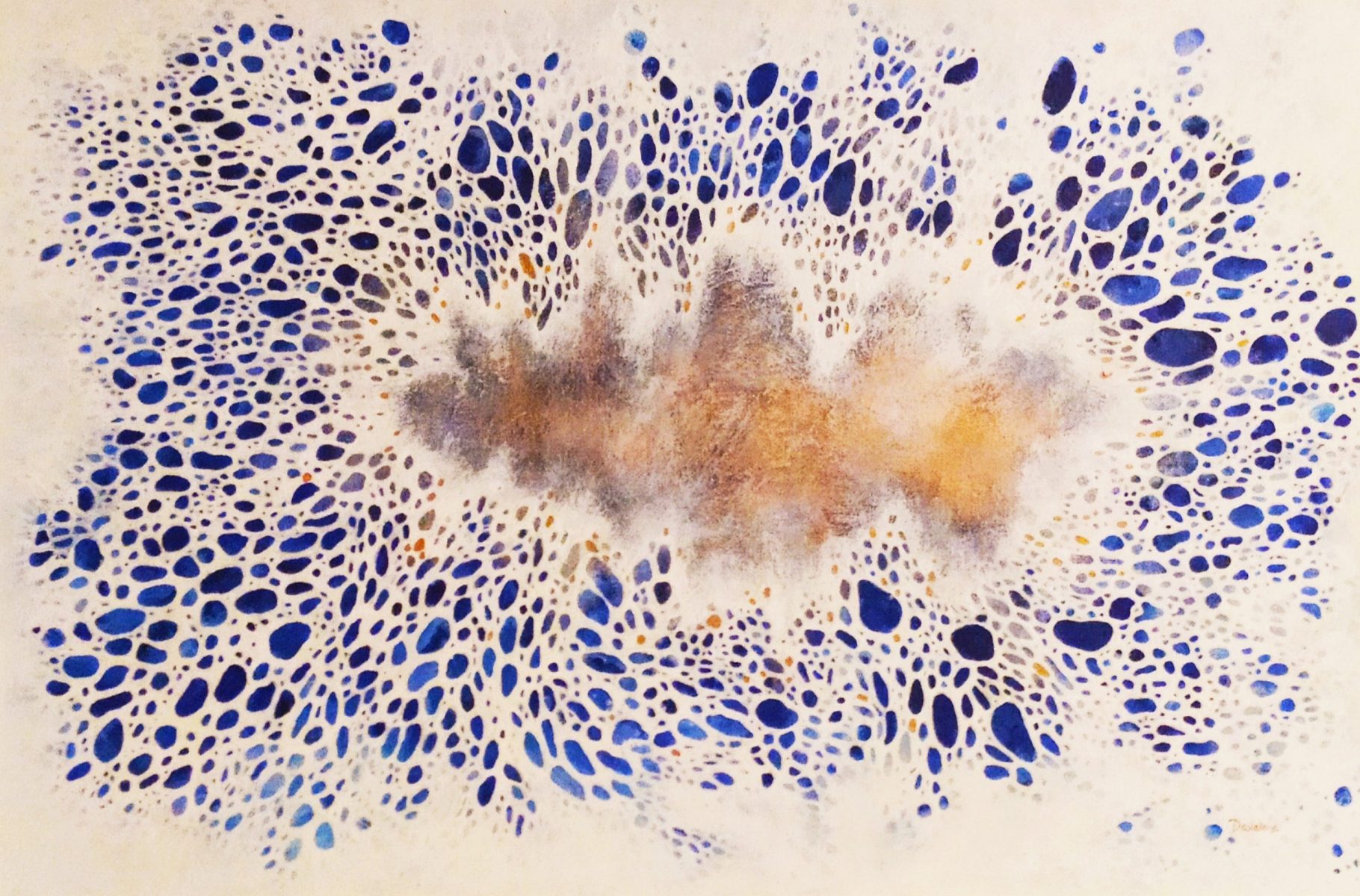 Abstracción Azul